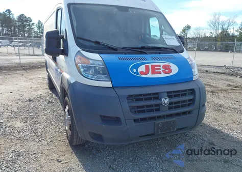 2018 Ram Promaster 2500 High Roof 159 Wb from USA, damaged, VIN 3C6TRVDG0JE139231